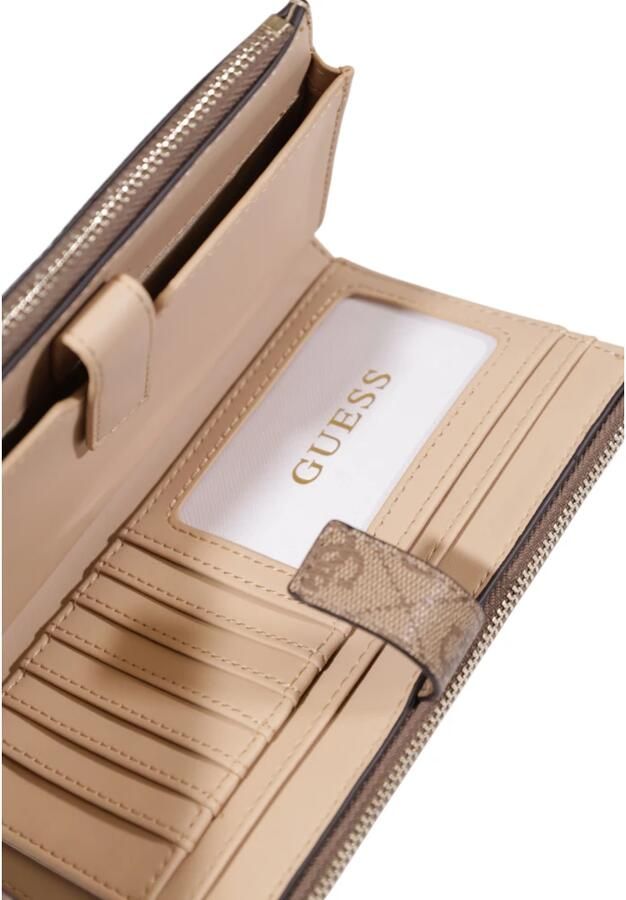 Guess Damesportemonnee van polyurethaan uit collectie Brown Dames - Foto 2