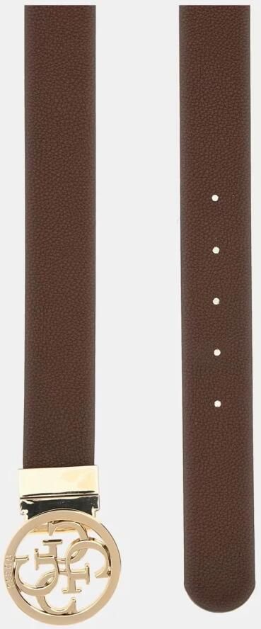 Guess Leren riem met all-over logomotief model 'NOELLE' - Foto 2