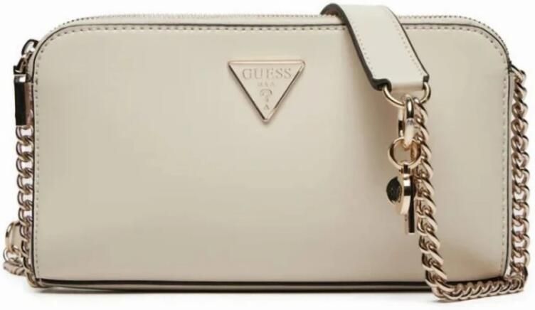 Guess Schoudertas met 2 compartimenten Daryna Beige Dames - Foto 4