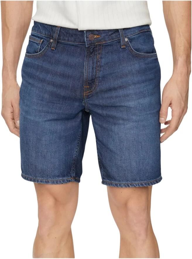 Guess Denim Slim Stretch Bermuda Shorts Blue Heren - Foto 3