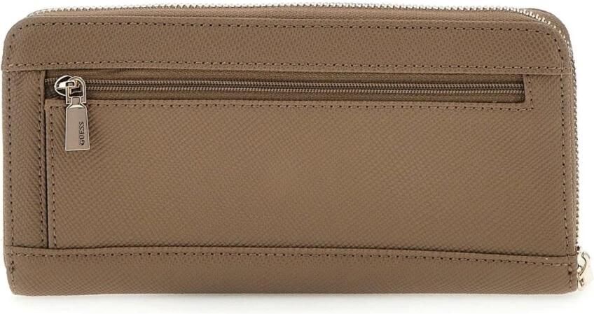 Guess Donker Taupe Laurel Portemonnee voor Vrouwen Beige Dames - Foto 3