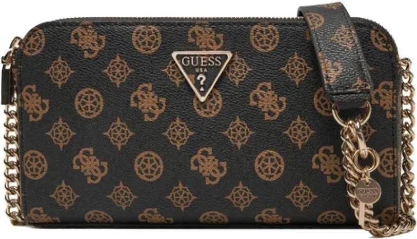 Guess Eco Erica Crossbody Tas Brown Dames - Foto 4