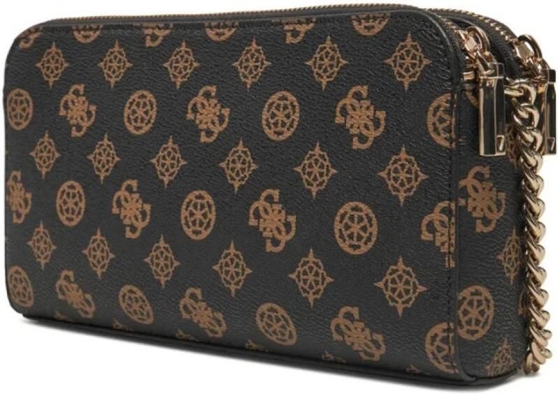 Guess Eco Erica Crossbody Tas Brown Dames - Foto 3