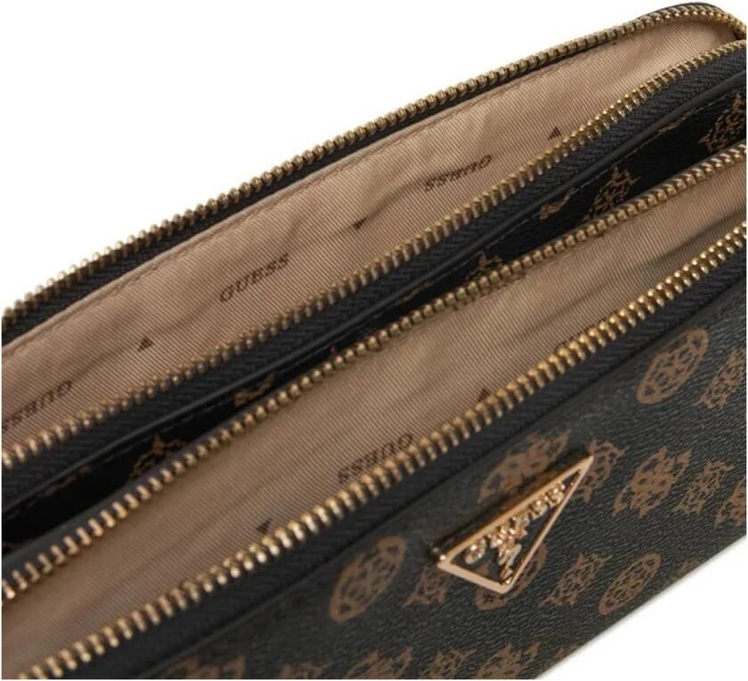 Guess Eco Erica Crossbody Tas Brown Dames