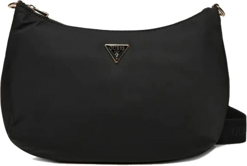 Guess Eco Gemma Hobo Schoudertas Black Dames - Foto 4