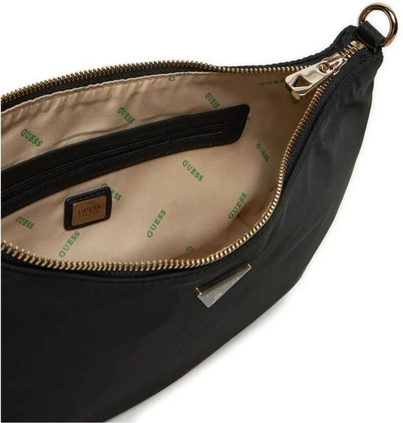 Guess Eco Gemma Hobo Schoudertas Black Dames