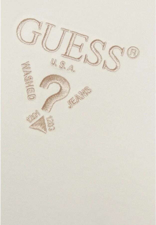 Guess Actief Katoenen T-shirt Lente Zomer Collectie Gray Dames - Foto 2