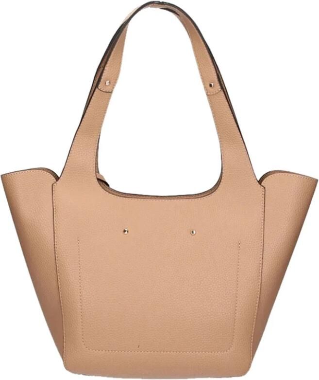 Guess Elegante Beige Handtas met Gouden Details Beige Dames - Foto 4