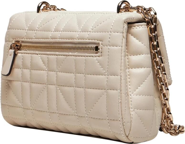 Guess Elegante Beige Schoudertas met Gouden Details Beige Dames - Foto 3