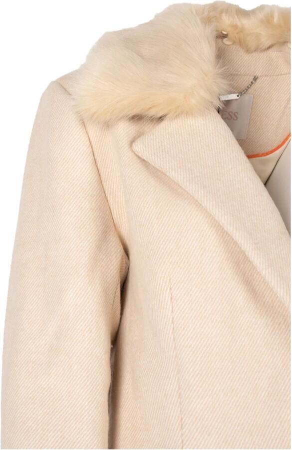 Guess Lange jas met kraag van imitatiebont model 'LAURENCE' - Foto 2