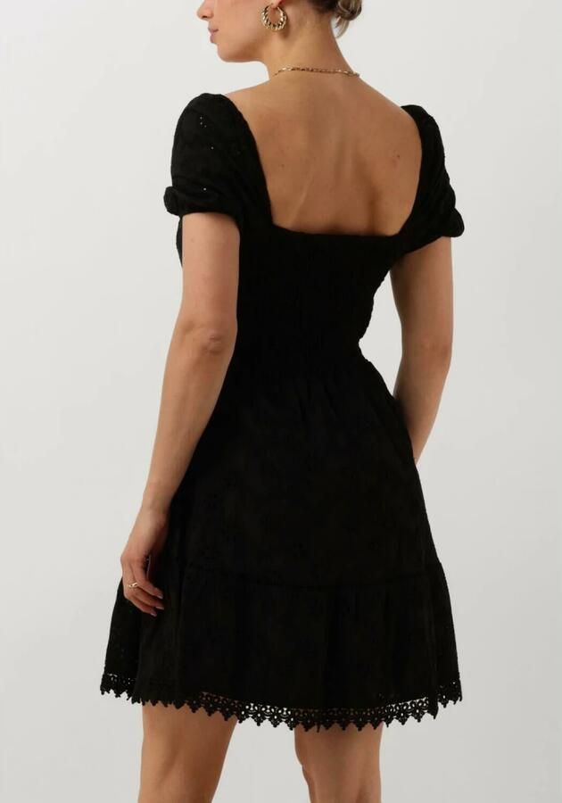 GUESS Dames Jurken Ss Clio Flare Midi Dress Zwart - Foto 2