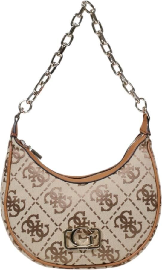 Guess Elegante Hobo Schoudertas voor Vrouwen Beige Dames - Foto 6