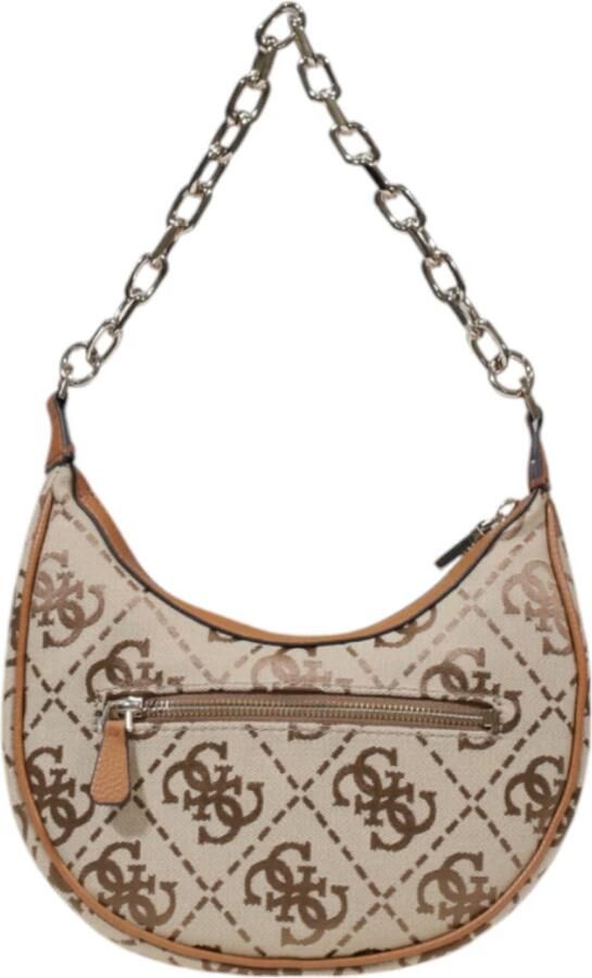Guess Elegante Hobo Schoudertas voor Vrouwen Beige Dames - Foto 3