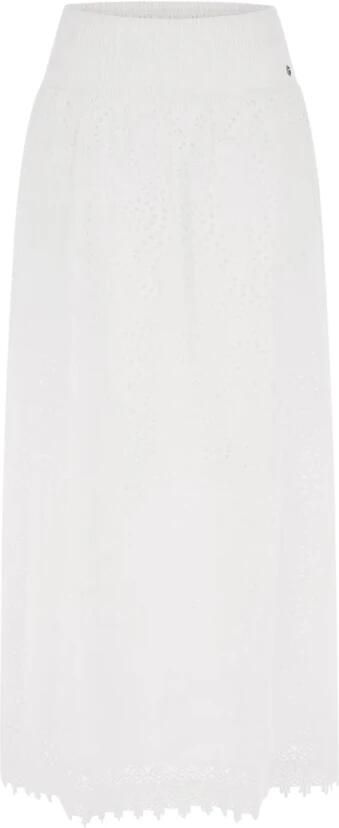Guess Upgrade je garderobe met de Sangallo Rafa Maxi Rok White Dames - Foto 4