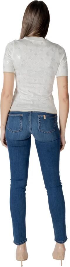 Guess Elegante korte mouw gebreide top White Dames - Foto 7