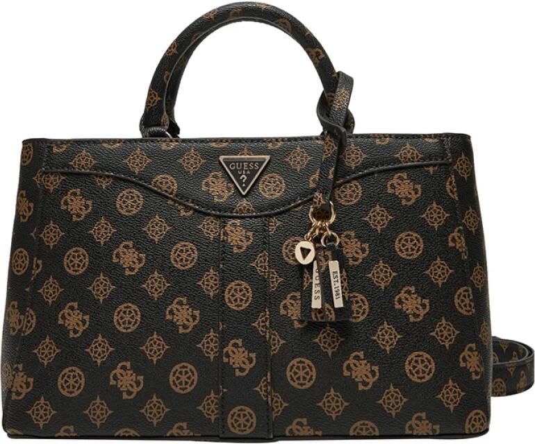 Guess Elegante Mokka Handtas met Gouden Details Brown Dames - Foto 6