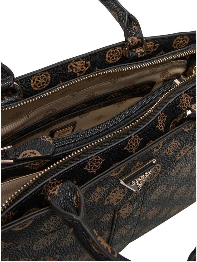 Guess Elegante Mokka Handtas met Gouden Details Brown Dames - Foto 3