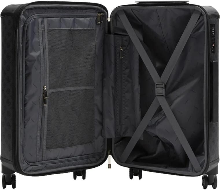 Guess Grijze Handtas met Ritssluiting Multicolor Dames