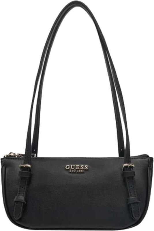 Guess Elegante zwarte handtas met gouden details Black Dames - Foto 5