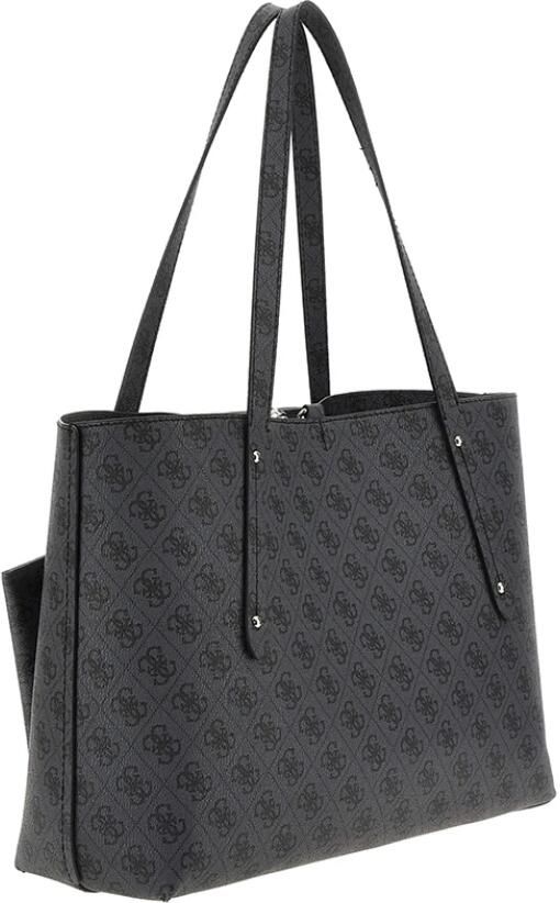 Guess Elegante zwarte handtas met gouden details Black Dames - Foto 2