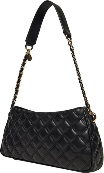 Guess Elegante zwarte schoudertas met gouden details Black Dames - Foto 6