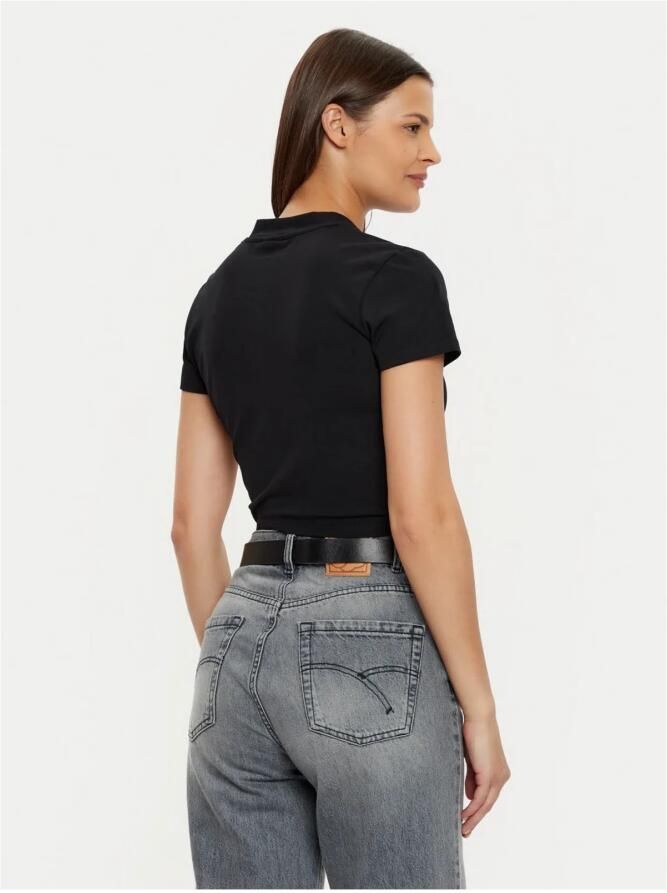 Guess Geborduurd logo top Zwart Black Dames