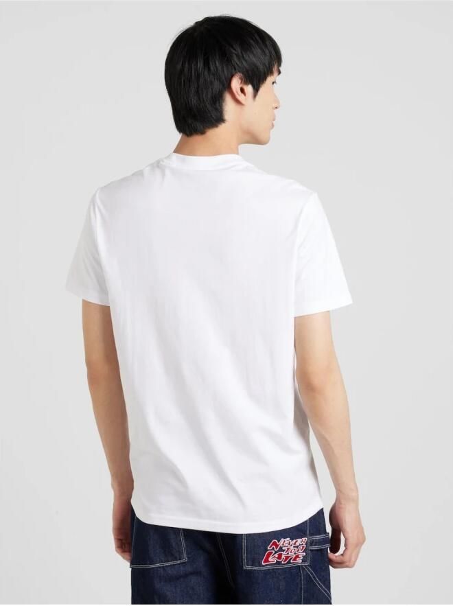 Guess Geprint T-shirt Regular Fit White Heren - Foto 2