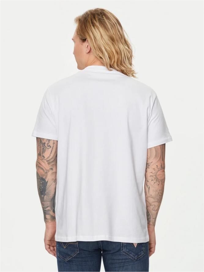 Guess Geprint T-shirt van katoen White Heren - Foto 2