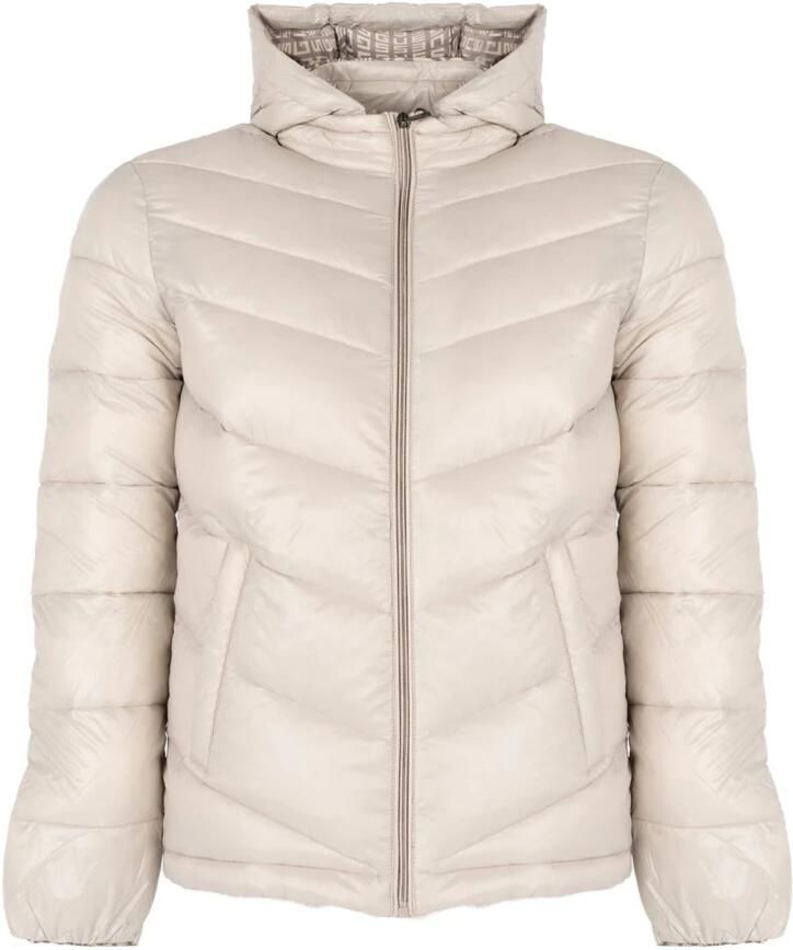 Guess Licht gewatteerd jack met afneembare capuchon waterafstotend - Foto 3