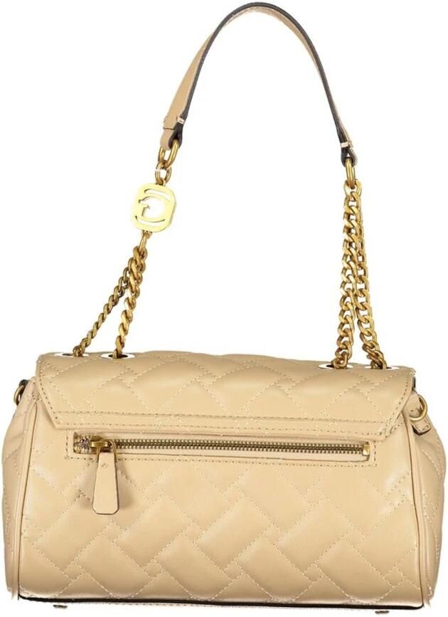 Guess Beige Handtas met Kettingriem en Meerdere Compartimenten Beige Dames - Foto 2