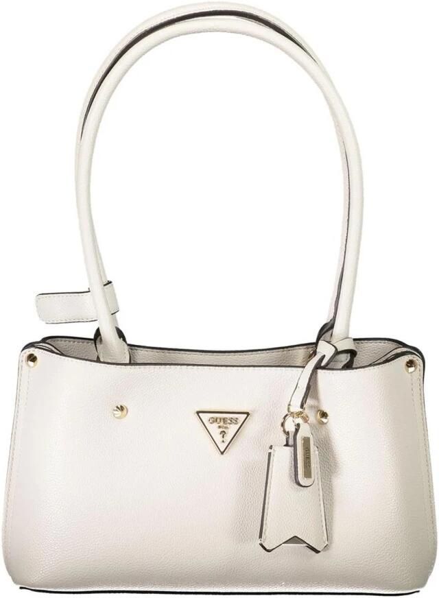 Guess Grijze Gestructureerde Polyethyleen Handtas voor Vrouwen Gray Dames