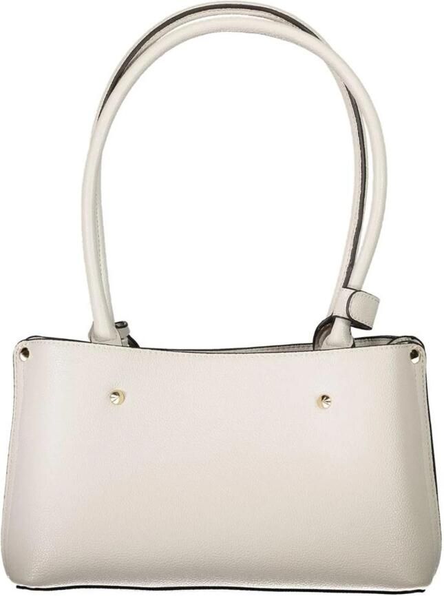 Guess Grijze Gestructureerde Polyethyleen Handtas voor Vrouwen Gray Dames - Foto 2
