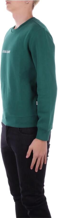Guess Groene Logo Front Sweater Green Heren - Foto 5