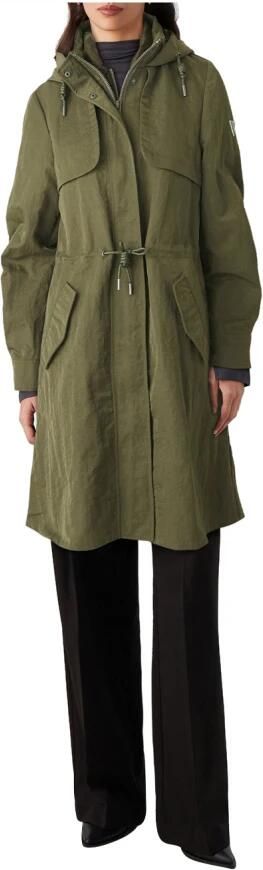 Guess Groene Parka Jas met Capuchon Green Dames - Foto 4