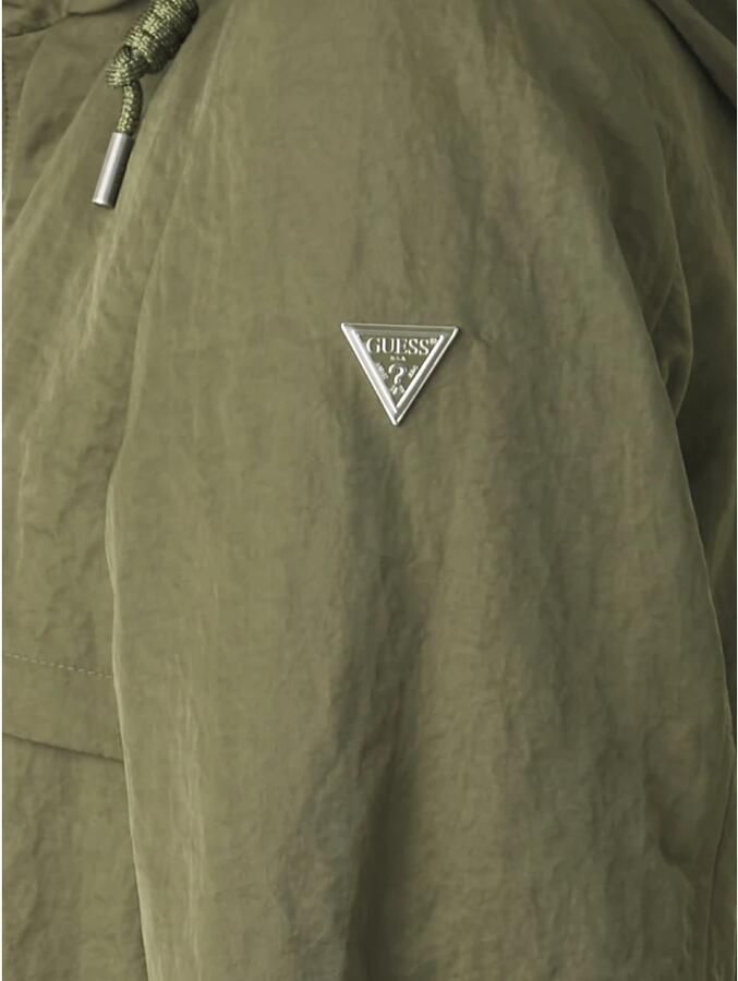Guess Groene Parka Jas met Capuchon Green Dames