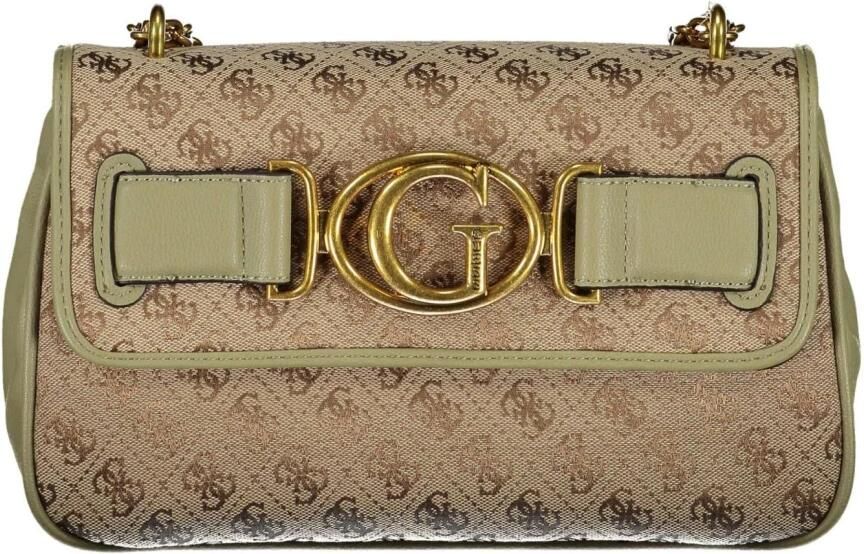 Guess Chique groene schoudertas met kettingdetail Green Dames - Foto 4