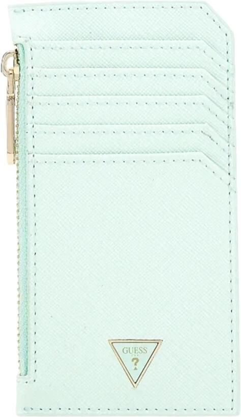 Guess Groene Synthetische Damesportemonnee Green Dames