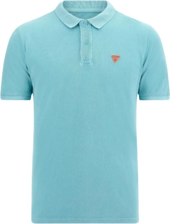 Guess Poloshirt met logopatch model 'BASIC'