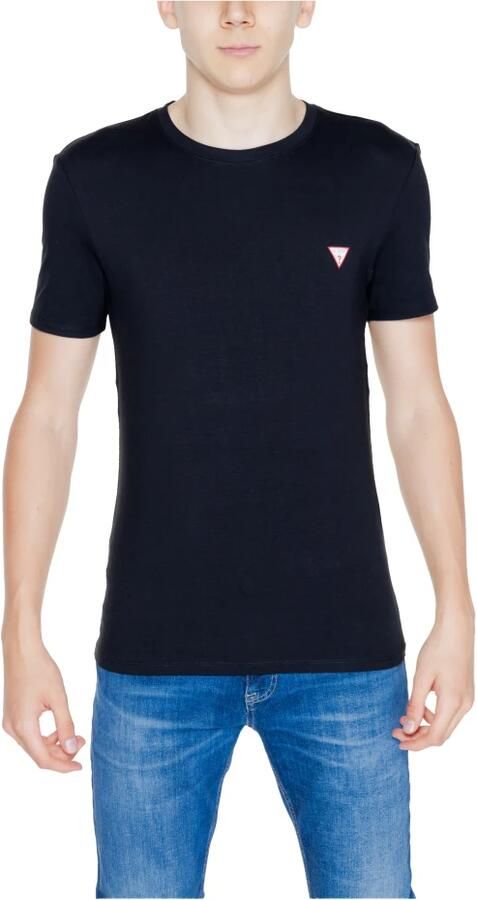 Guess Zwarte T-shirts en Polos met lange mouwen Black Heren - Foto 3