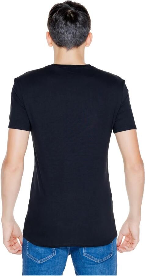 Guess Zwarte T-shirts en Polos met lange mouwen Black Heren - Foto 4