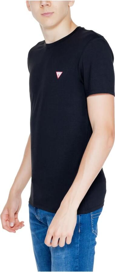 Guess Zwarte T-shirts en Polos met lange mouwen Black Heren - Foto 7