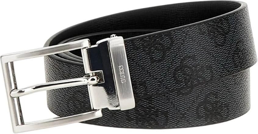 Guess Klassieke Monachina Herenriem Black Heren