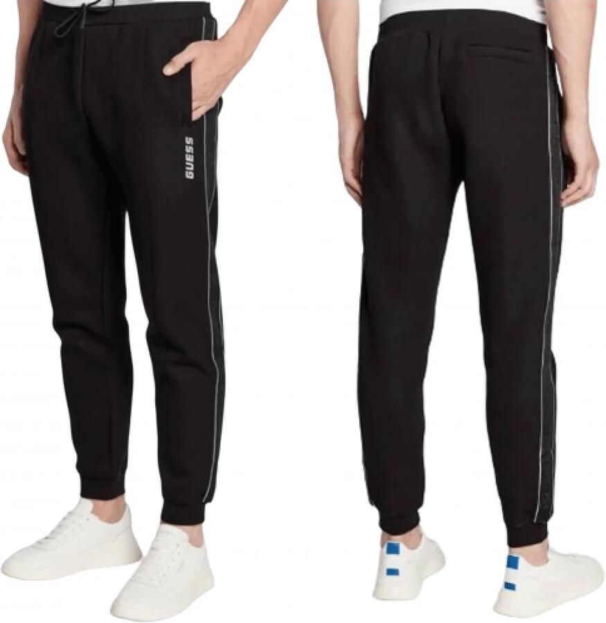 Guess Activewear Regular fit sweatpants met labelprint model 'MICKEY' - Foto 2