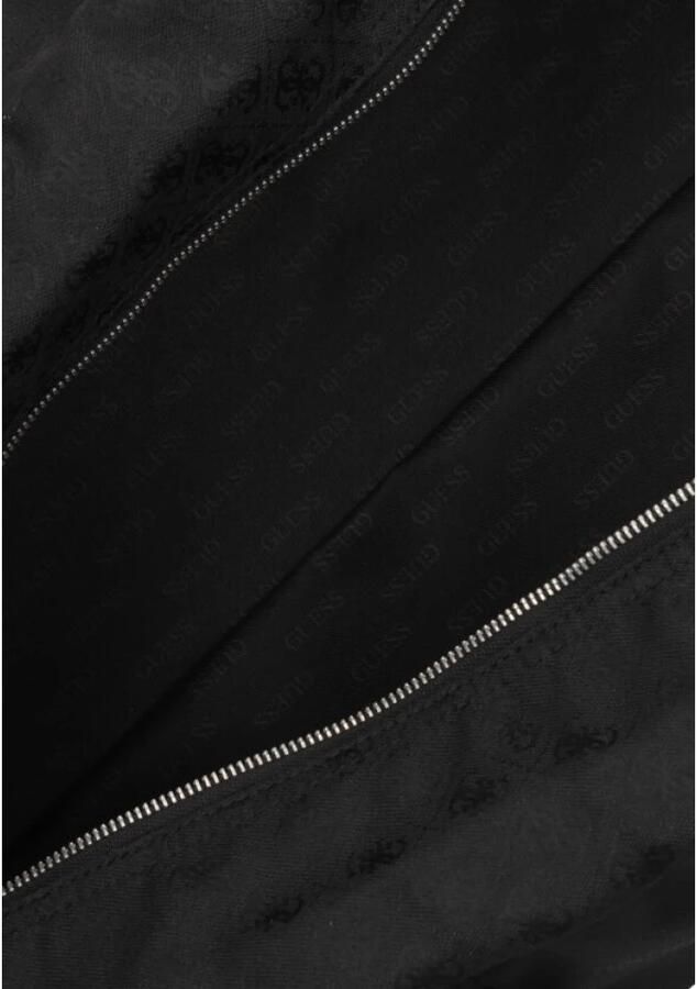 Guess Heren Leren Weekendtas Zwart Black Heren