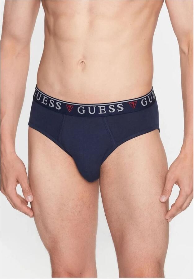 Guess Slip met elastische band met logo model 'BRIAN'