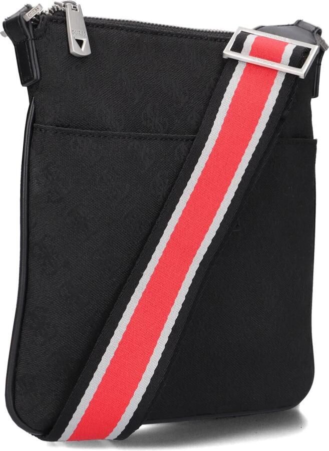 Guess Zwarte Schoudertas Strave Xbody Flat W Frnt Zpr - Foto 2