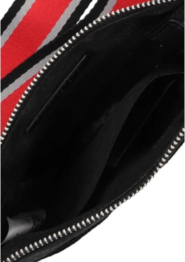 Guess Zwarte Schoudertas Strave Xbody Flat W Frnt Zpr - Foto 3