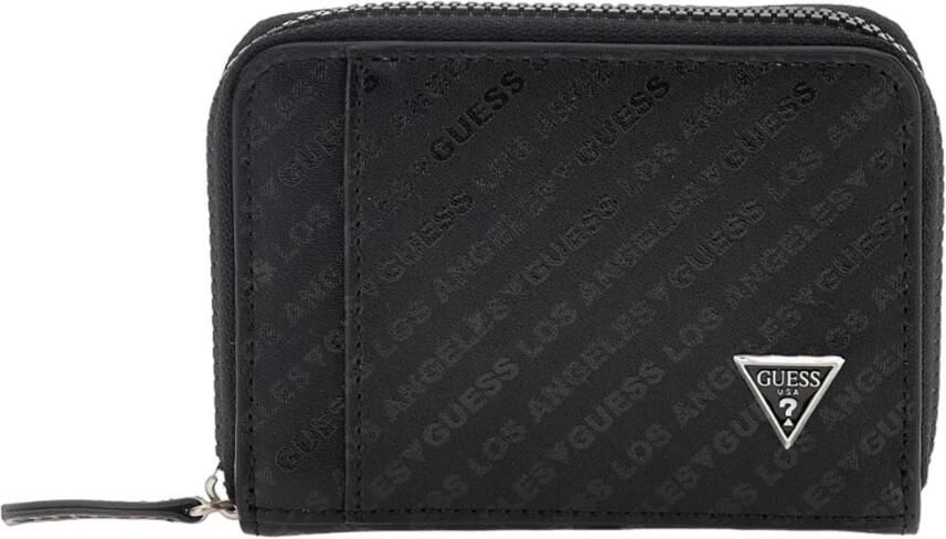 Guess Heren Synthetische Portemonnee Zwart Black Heren