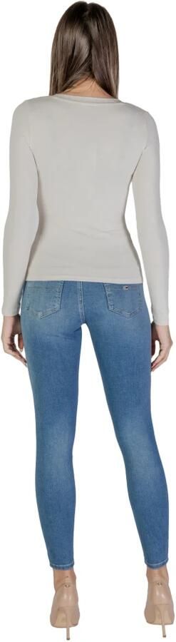 Guess T-Shirt Lange Mouw LS KYLA RIB HENLEY W4BP51 KBCO2 - Foto 6