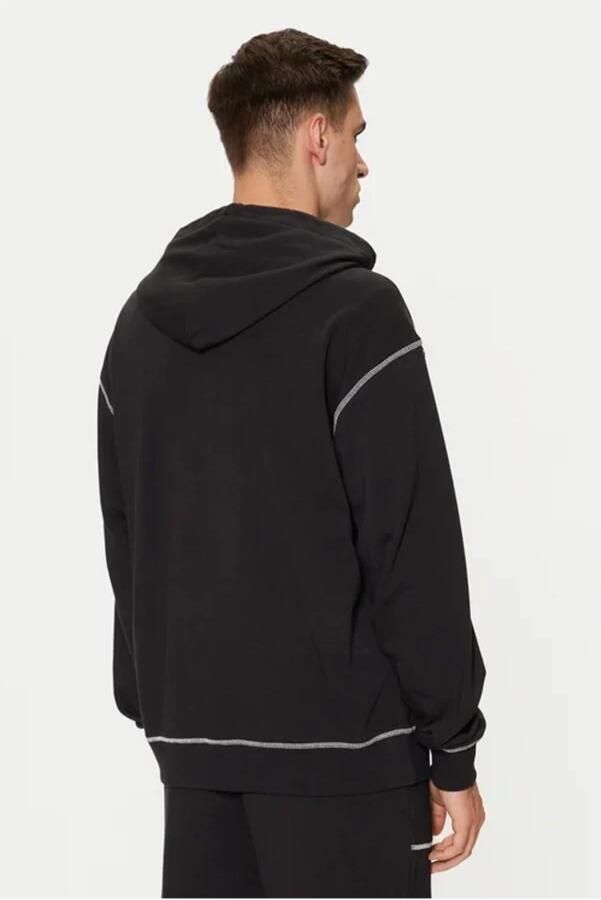 Guess Hoodie met rits Zwart Regular Fit Black Heren - Foto 2